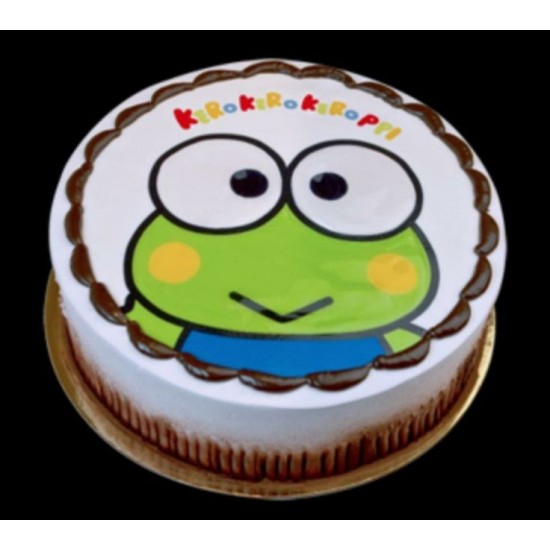 Keroppi Cartoon Cake Keroppi Cartoon Cake