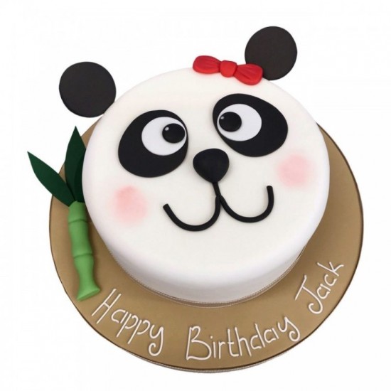 Panda Face Cake Panda Face Cake