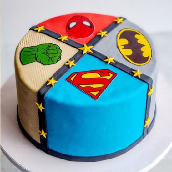 Avengers Logo Cake