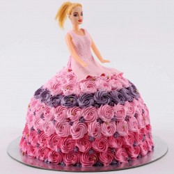 Barbie Princess Cake