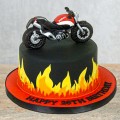 Bike Theme Cakes