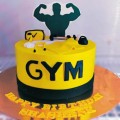 Gym Theme Cakes