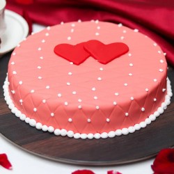 Anniversary Heart Cake