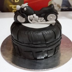 Bike Theme Cake