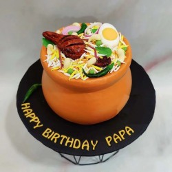 Biryani Theme Cake