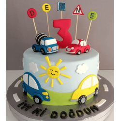 Kids Car Cake