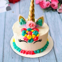 Unicorn Theme Cake