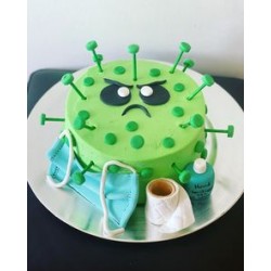 Corona Virus Cake