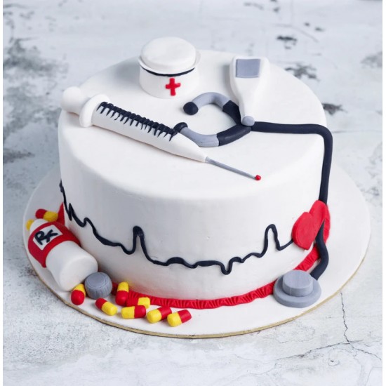 Doctor Theme Cake