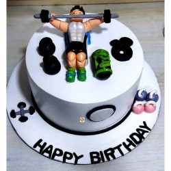 Gym Boy Cake