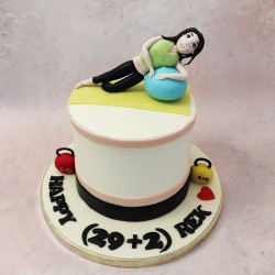 Gym Girl Cake