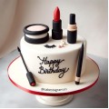 Makeup Theme Cakes