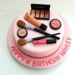 Makeup Theme Cake