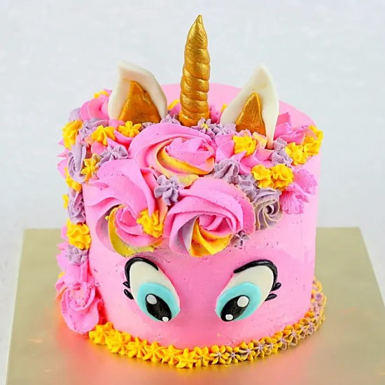 Pink Unicorn Cake