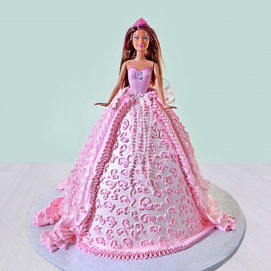 Princess Barbie Cake