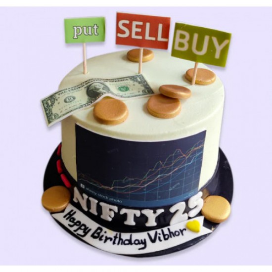 Stock Market Cake