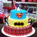 Super Hero Theme Cakes