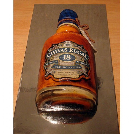 Chivas Regal Whiskey Cake