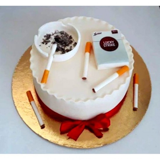 Cigarette Theme Cake