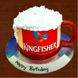 Kingfisher Beer Mug Cake