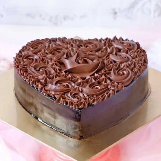 Choco Heart Cake 