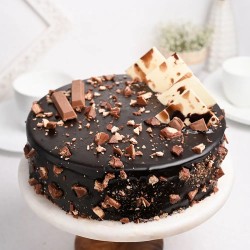 Choco Kitkat cake