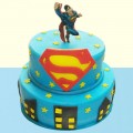 Super Man Theme Cakes