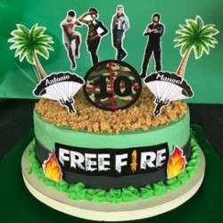 Free Fire Cake